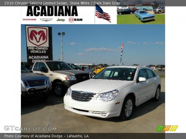 2010 Chrysler Sebring Limited Sedan in Stone White