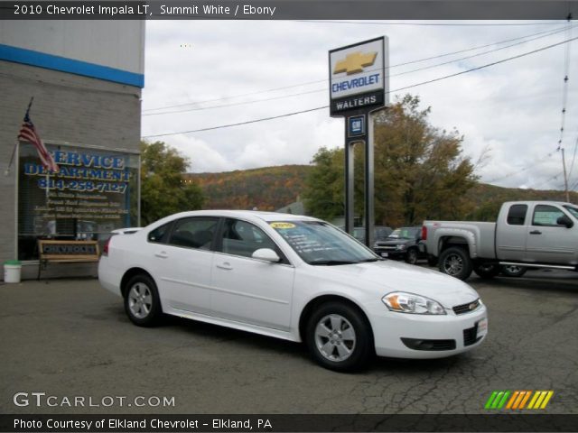 2010 Chevrolet Impala LT in Summit White