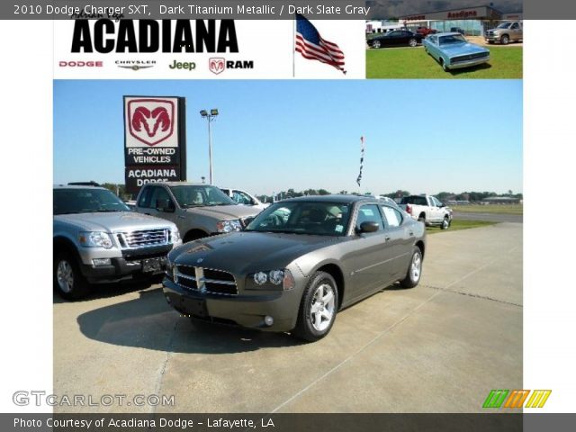 2010 Dodge Charger SXT in Dark Titanium Metallic