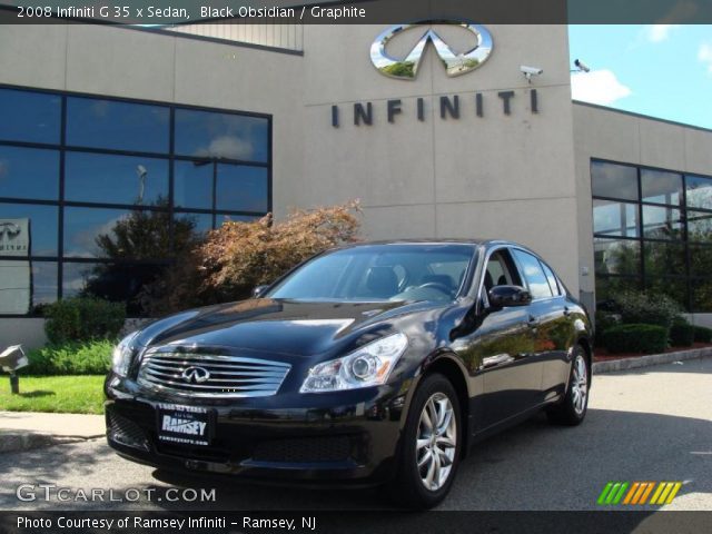 2008 Infiniti G 35 x Sedan in Black Obsidian