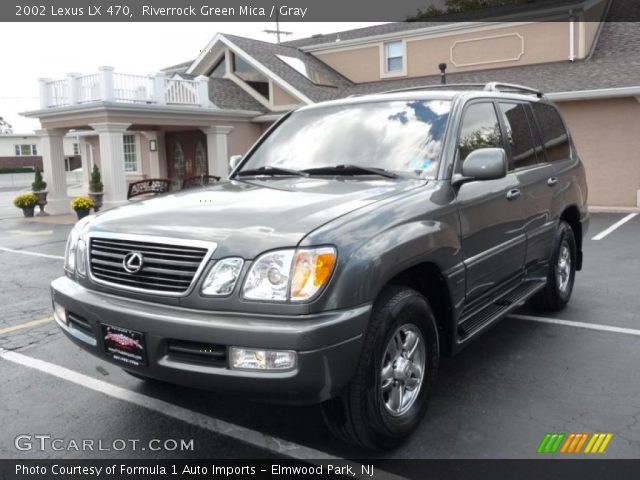 2002 Lexus LX 470 in Riverrock Green Mica