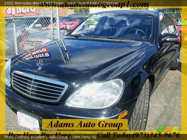 2002 Mercedes-Benz S 430 Sedan in Black Opal Metallic