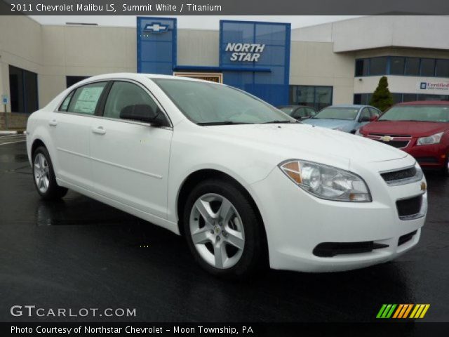 2011 Chevrolet Malibu LS in Summit White