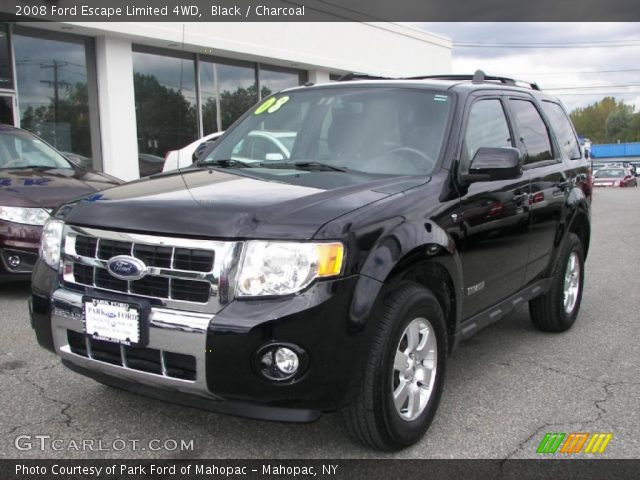 2008 Ford Escape Limited 4WD in Black