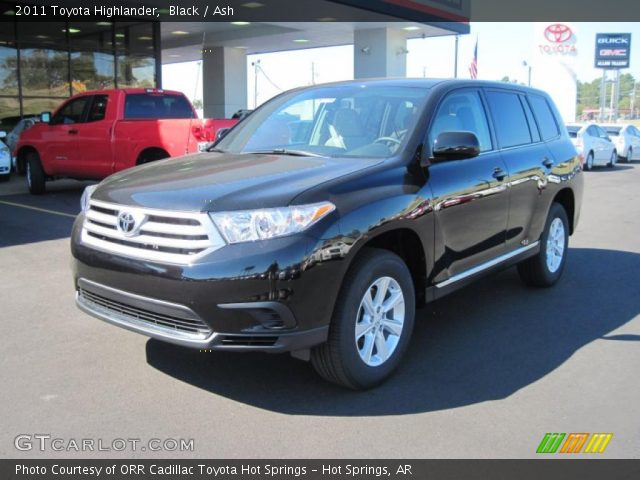 2011 Toyota Highlander  in Black