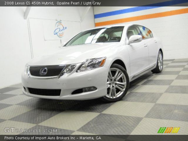 2008 Lexus GS 450h Hybrid in Opaline Pearl