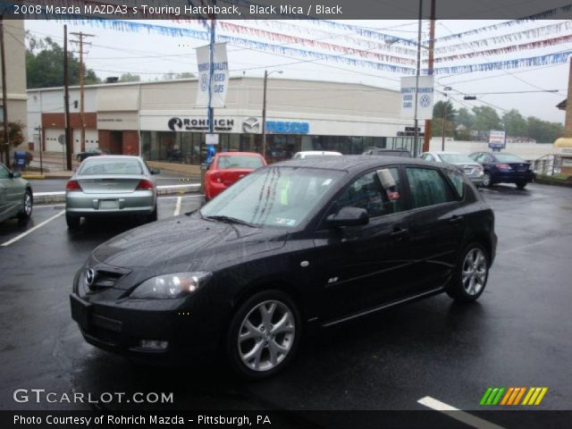 2008 Mazda MAZDA3 s Touring Hatchback in Black Mica