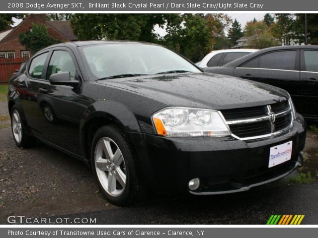 2008 Dodge Avenger SXT in Brilliant Black Crystal Pearl