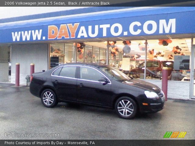 2006 Volkswagen Jetta 2.5 Sedan in Black