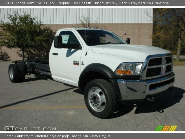 2011 Dodge Ram 5500 HD ST Regular Cab Chassis in Bright White