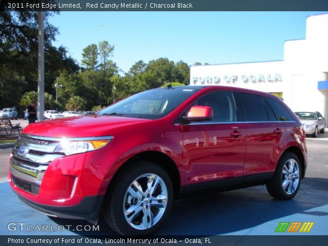 2011 Ford Edge Limited in Red Candy Metallic