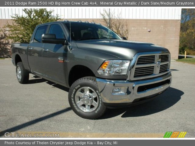 2011 Dodge Ram 2500 HD Big Horn Crew Cab 4x4 in Mineral Gray Metallic