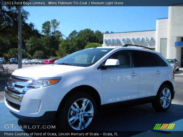2011 Ford Edge Limited in White Platinum Tri-Coat