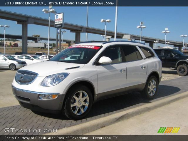 2010 Buick Enclave CXL in White Diamond Tricoat