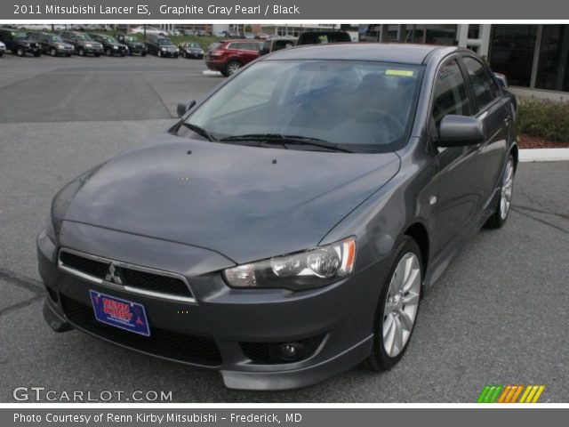 2011 Mitsubishi Lancer ES in Graphite Gray Pearl