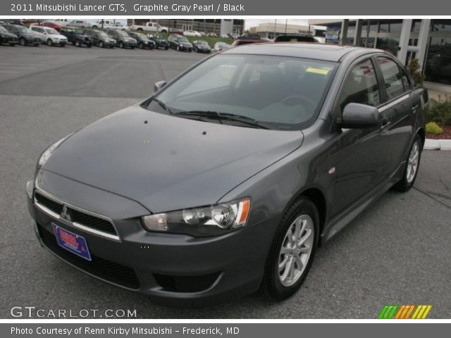 2011 Mitsubishi Lancer GTS in Graphite Gray Pearl