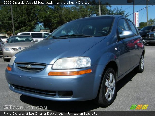 2006 Chevrolet Aveo LS Hatchback in Icelandic Blue