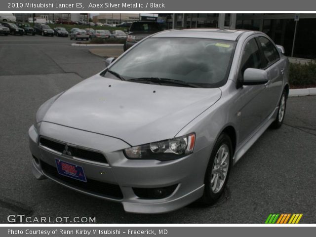 2010 Mitsubishi Lancer ES in Apex Silver Metallic