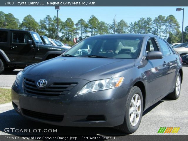 2008 Toyota Camry LE in Magnetic Gray Metallic