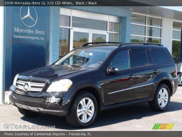 2008 Mercedes-Benz GL 320 CDI 4Matic in Black