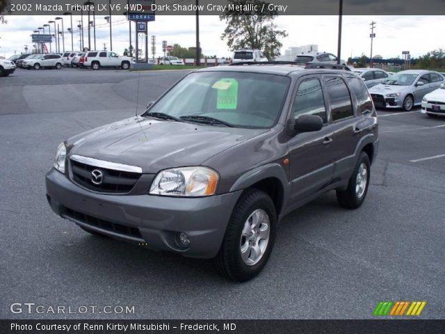 2002 Mazda Tribute LX V6 4WD in Dark Shadow Gray Metallic