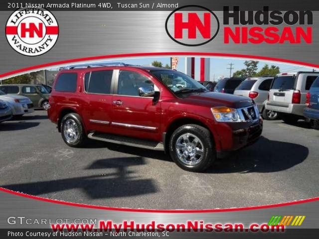2011 Nissan Armada Platinum 4WD in Tuscan Sun