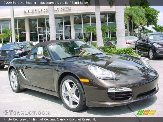 2009 Porsche Boxster  in Macadamia Metallic