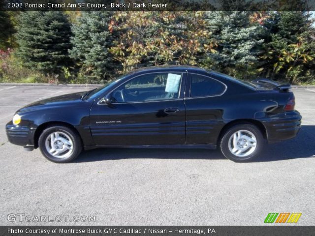 2002 Pontiac Grand Am SE Coupe in Black