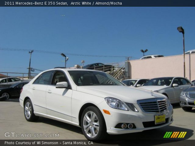 2011 Mercedes-Benz E 350 Sedan in Arctic White
