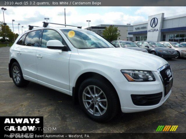 2010 Audi Q5 3.2 quattro in Ibis White