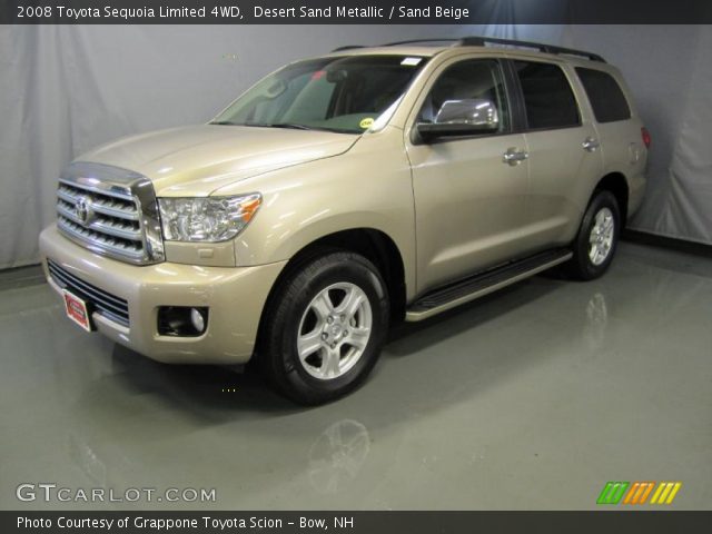 2008 Toyota Sequoia Limited 4WD in Desert Sand Metallic