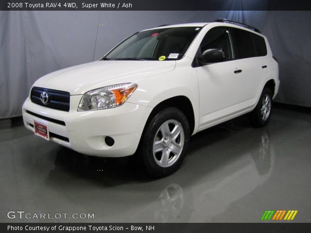 2008 Toyota RAV4 4WD in Super White