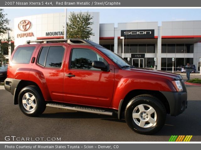 2007 Nissan Xterra S 4x4 in Red Brawn Metallic
