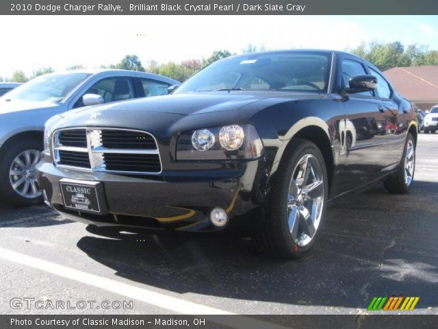 2010 Dodge Charger Rallye in Brilliant Black Crystal Pearl