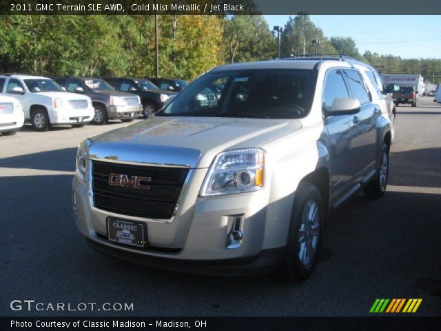 2011 GMC Terrain SLE AWD in Gold Mist Metallic