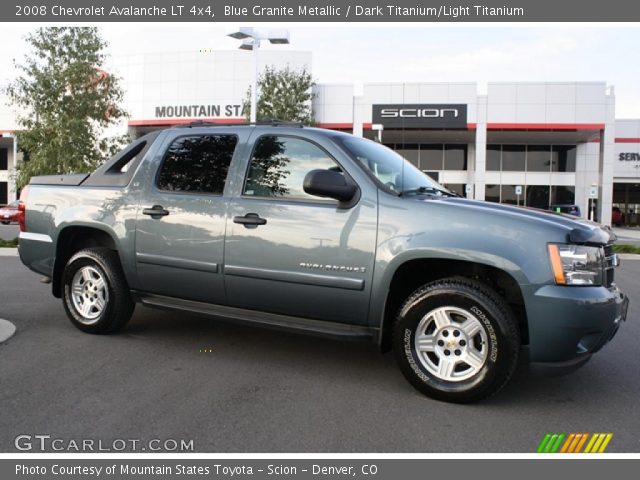 2008 Chevrolet Avalanche LT 4x4 in Blue Granite Metallic
