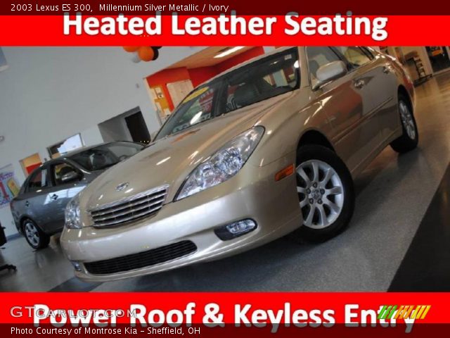 2003 Lexus ES 300 in Millennium Silver Metallic