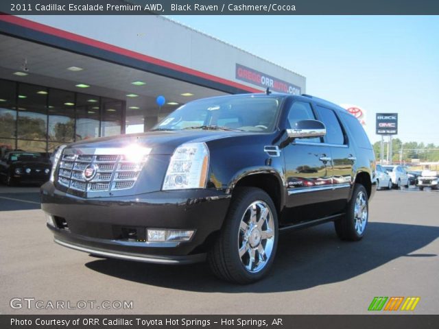 2011 Cadillac Escalade Premium AWD in Black Raven