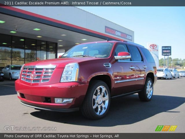 2011 Cadillac Escalade Premium AWD in Infrared Tincoat