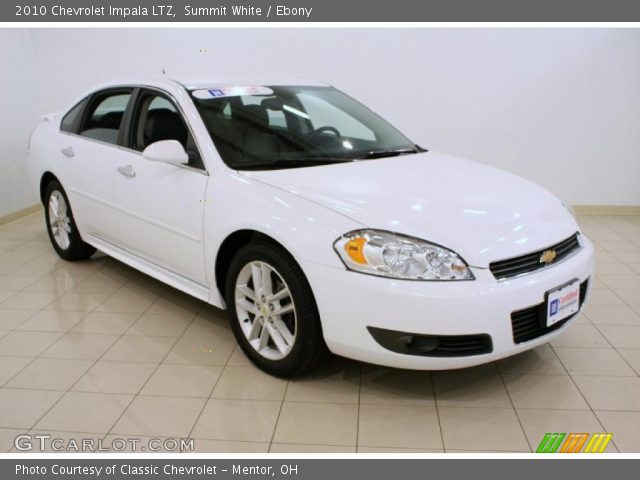 2010 Chevrolet Impala LTZ in Summit White