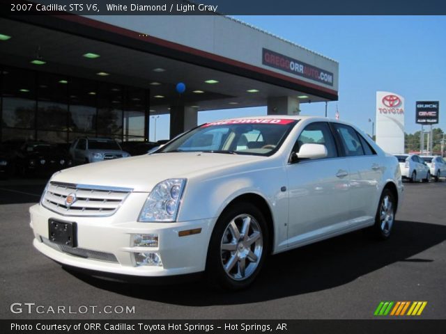 2007 Cadillac STS V6 in White Diamond