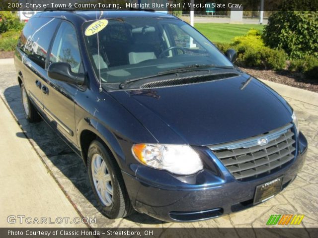 2005 Chrysler Town & Country Touring in Midnight Blue Pearl