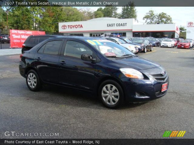 2007 Toyota Yaris Sedan in Nautical Blue Metallic