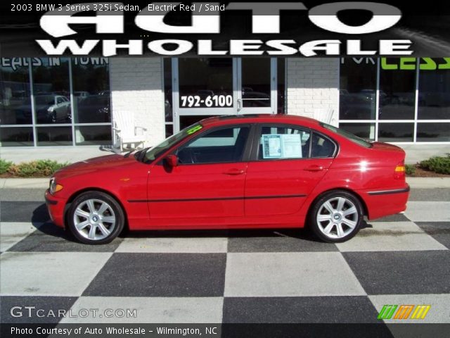 2003 BMW 3 Series 325i Sedan in Electric Red