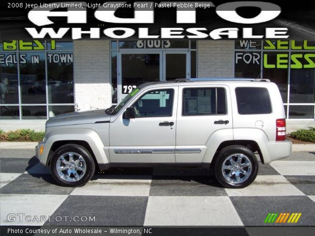 2008 Jeep Liberty Limited in Light Graystone Pearl