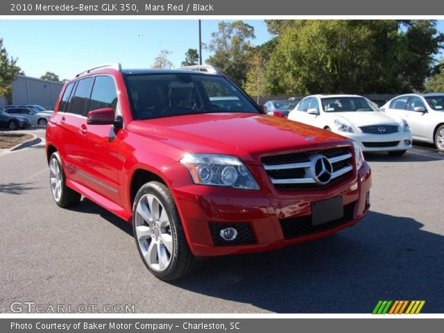 2010 Mercedes-Benz GLK 350 in Mars Red