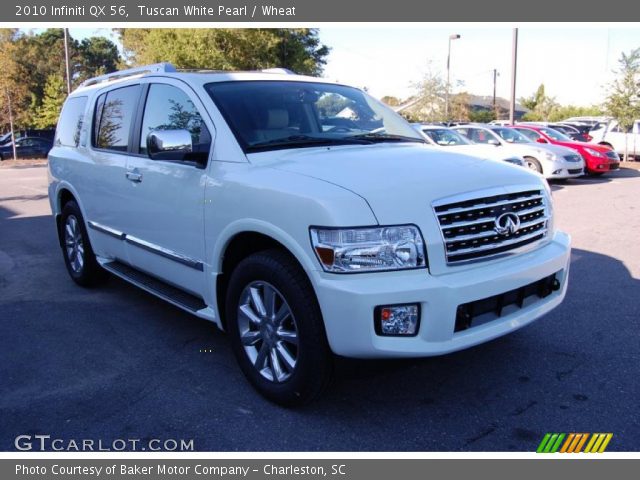 2010 Infiniti QX 56 in Tuscan White Pearl