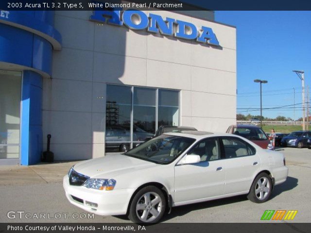 2003 Acura TL 3.2 Type S in White Diamond Pearl