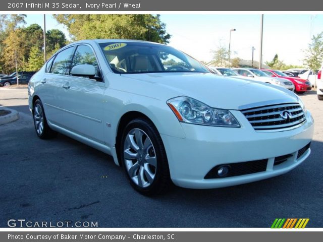 2007 Infiniti M 35 Sedan in Ivory Pearl