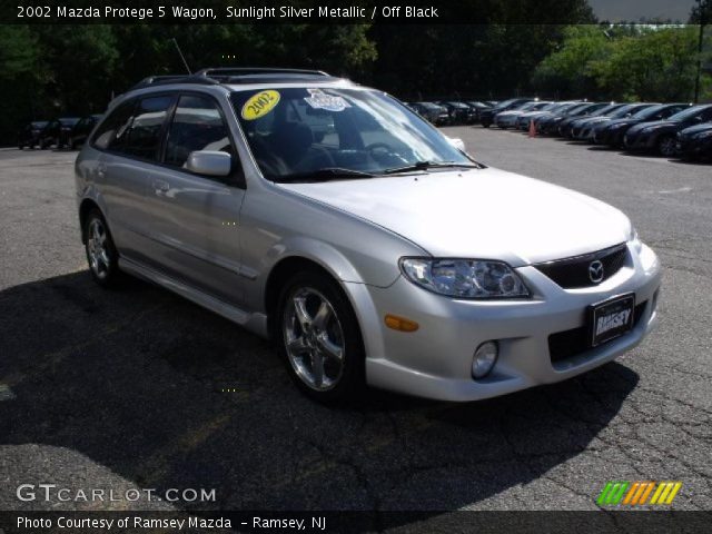 2002 Mazda Protege 5 Wagon in Sunlight Silver Metallic